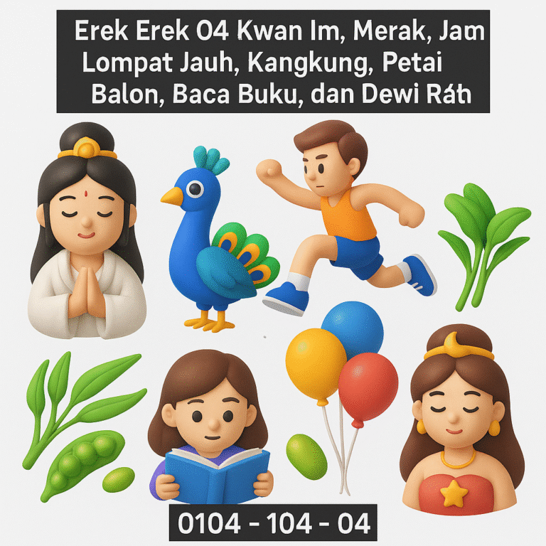 Erek Erek 04 Kwan Im, Merak, Lompat Jauh, Kangkung, Petai, Balon, Baca Buku, dan Dewi Ratih