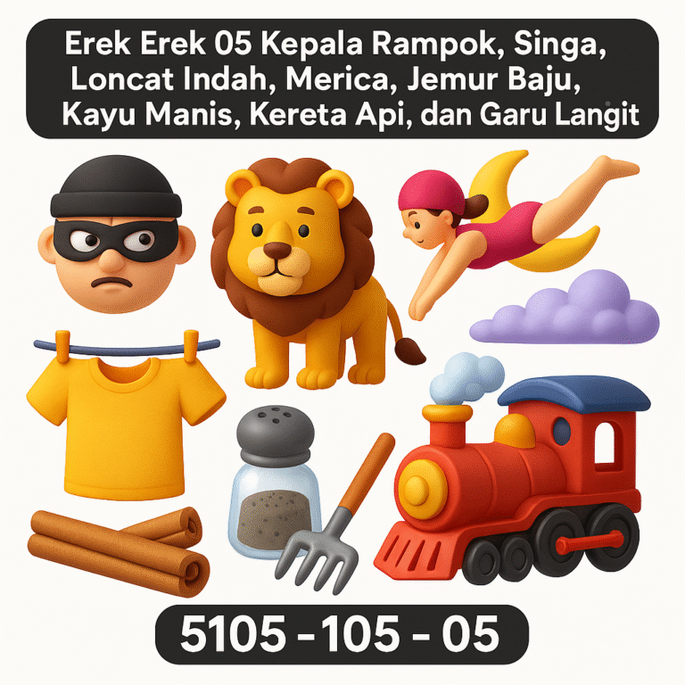 Erek Erek 05 Kepala Rampok, Singa, Loncat Indah, Merica, Jemur Baju, Kayu Manis, Kereta Api, dan Garu Langit
