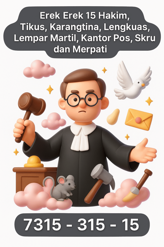 Erek Erek 15 Hakim, Tikus, Karangtina, Lengkuas, Lempar Martil, Kantor Pos, Skrup, dan Merpati