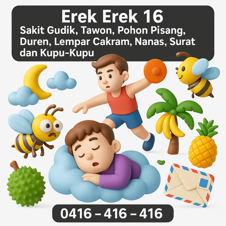 Erek Erek 16: Sakit Gudik, Tawon, Pohon Pisang, Duren, Lempar Cakram, Nanas, Surat, dan Kupu-Kupu