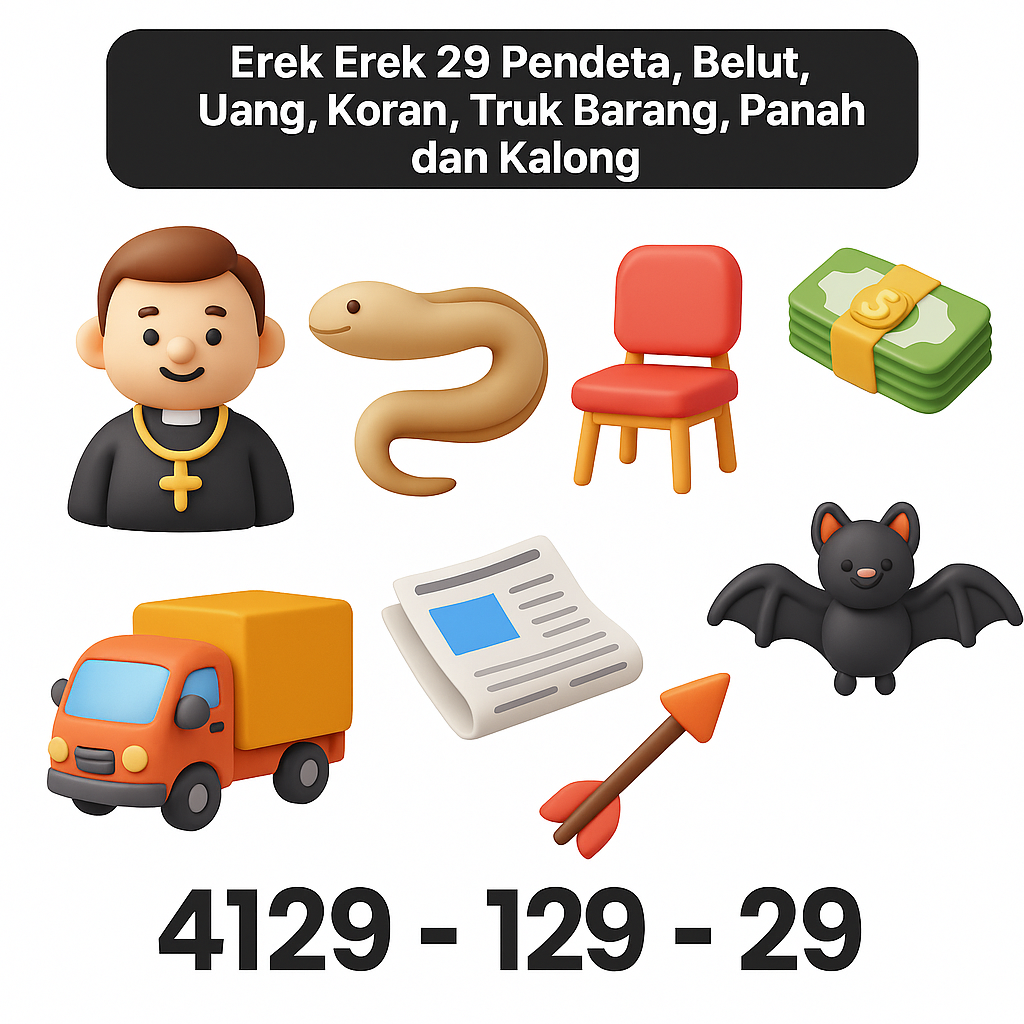Erek Erek 29 Arti Mimpi Pendeta, Belut, Kursi, Uang, Koran, Truk Barang, Panah, dan Kalong
