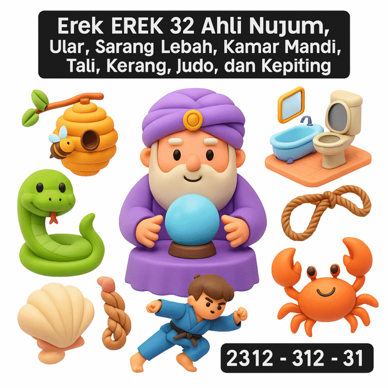 Erek Erek 32 Ahli Nujum, Ular, Sarang Lebah, Kamar Mandi, Tali, Kerang, Yudo, dan Kepiting