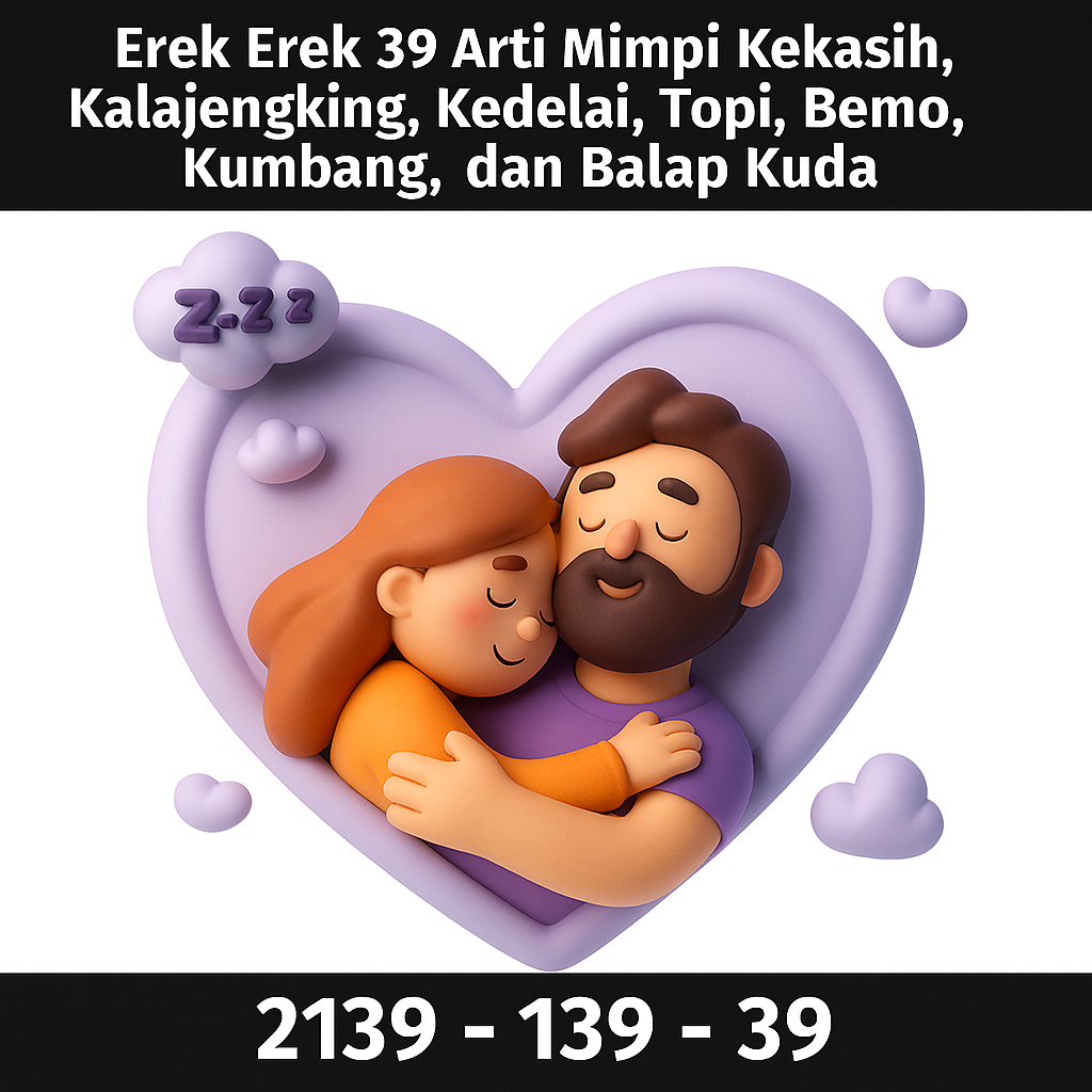 Erek Erek 39 Arti Mimpi Kekasih, Kalajengking, Kedelai, Topi, Bemo, Kumbang, dan Balap Kuda