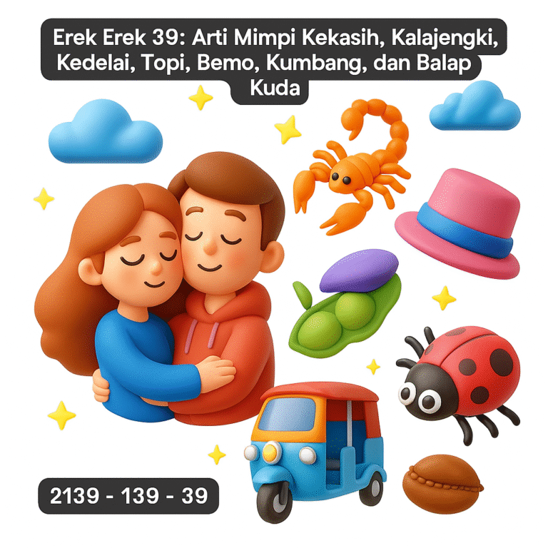 Erek Erek 39 Arti Mimpi Kekasih, Kalajengking, Kedelai, Topi, Bemo, Kumbang, dan Balap Kuda