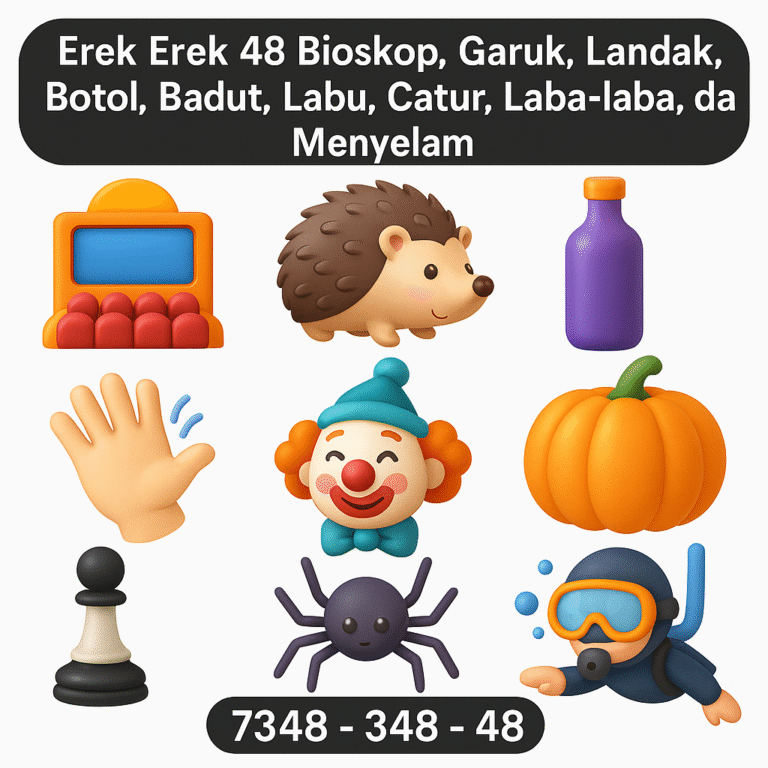 Erek Erek 48 Arti Mimpi Bioskop, Garuk, Landak, Botol, Badut, Labu, Catur, Laba-laba, dan Menyelam