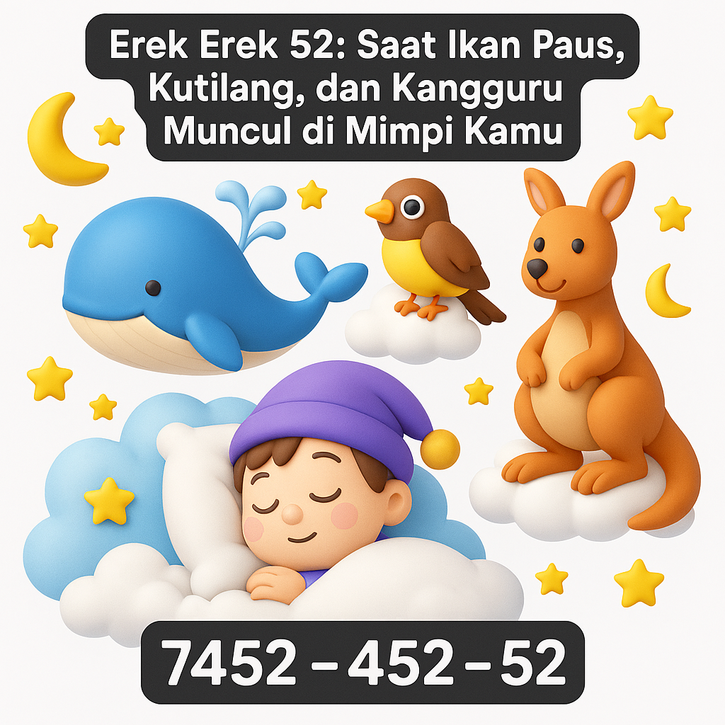 Erek Erek 52: Arti Mimpi Ikan Paus, Kutilang, dan Kangguru yang Wajib Kamu Tahu