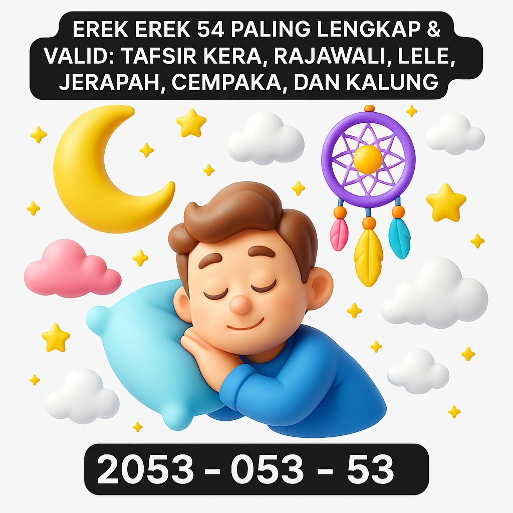 Erek Erek 54 Paling Lengkap & Valid: Tafsir Kera, Rajawali, Lele, Jerapah, Cempaka, dan Kalung