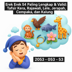 Erek Erek 54 Paling Lengkap & Valid: Tafsir Kera, Rajawali, Lele, Jerapah, Cempaka, dan Kalung