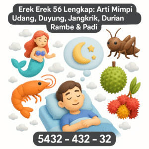 Erek Erek 56 Lengkap: Arti Mimpi Udang, Duyung, Jangkrik, Durian, Rambe & Padi