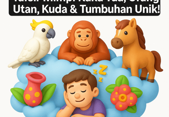 Erek Erek 59 Terlengkap: Tafsir Mimpi Kaka Tua, Orang Utan, Kuda & Tumbuhan Unik!