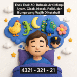 Erek Erek 60: Rahasia Arti Mimpi Ayam, Cicak, Merak, Polisi, dan Bunga yang Wajib Diketahui!