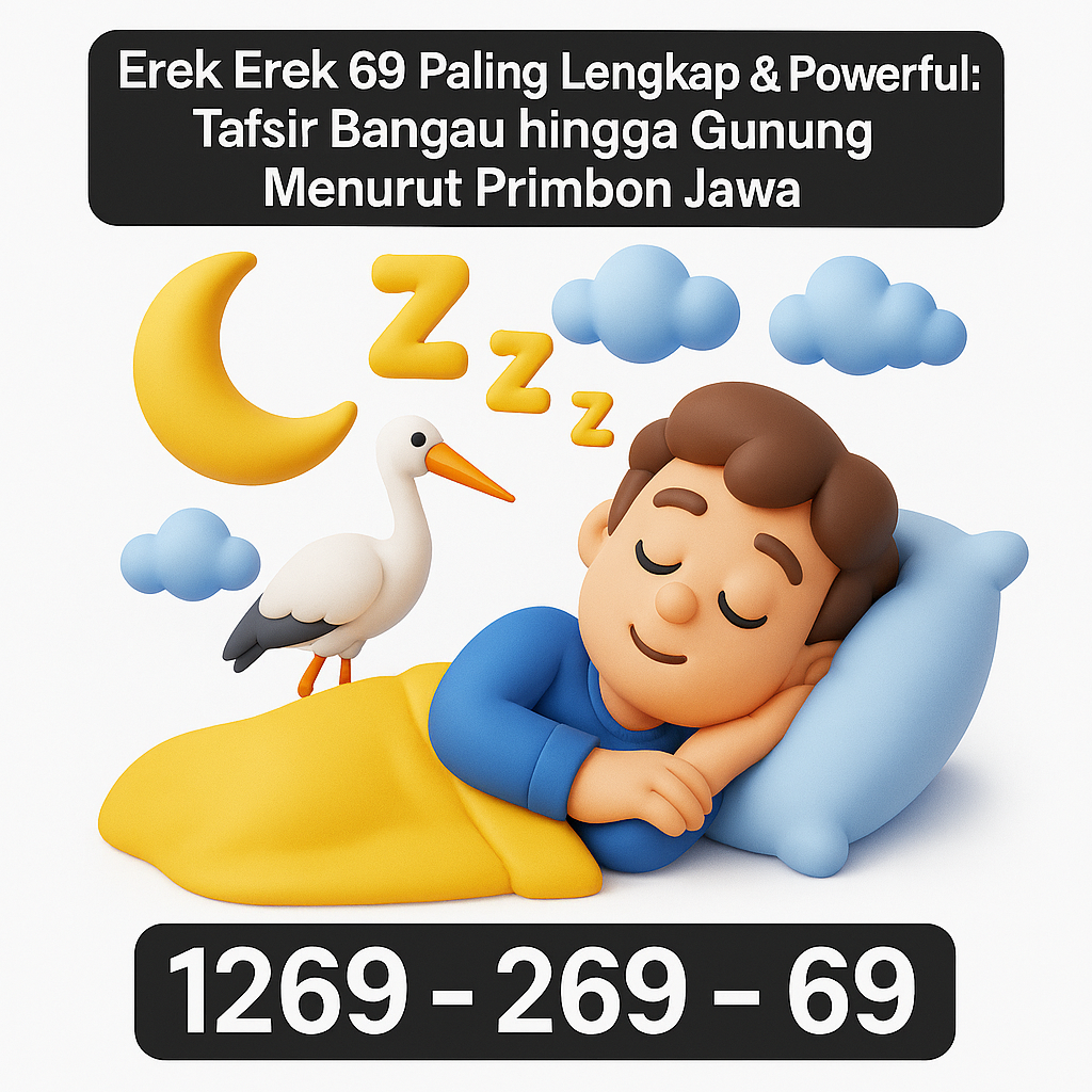 Erek Erek 69 Paling Lengkap & Powerful: Tafsir Bangau hingga Gunung Menurut Primbon Jawa