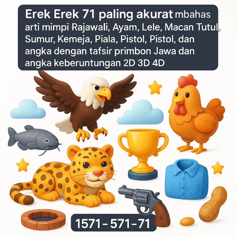 Erek Erek 71 Lengkap: Tafsir Mimpi Rajawali hingga Kacang dengan Angka Keberuntungan