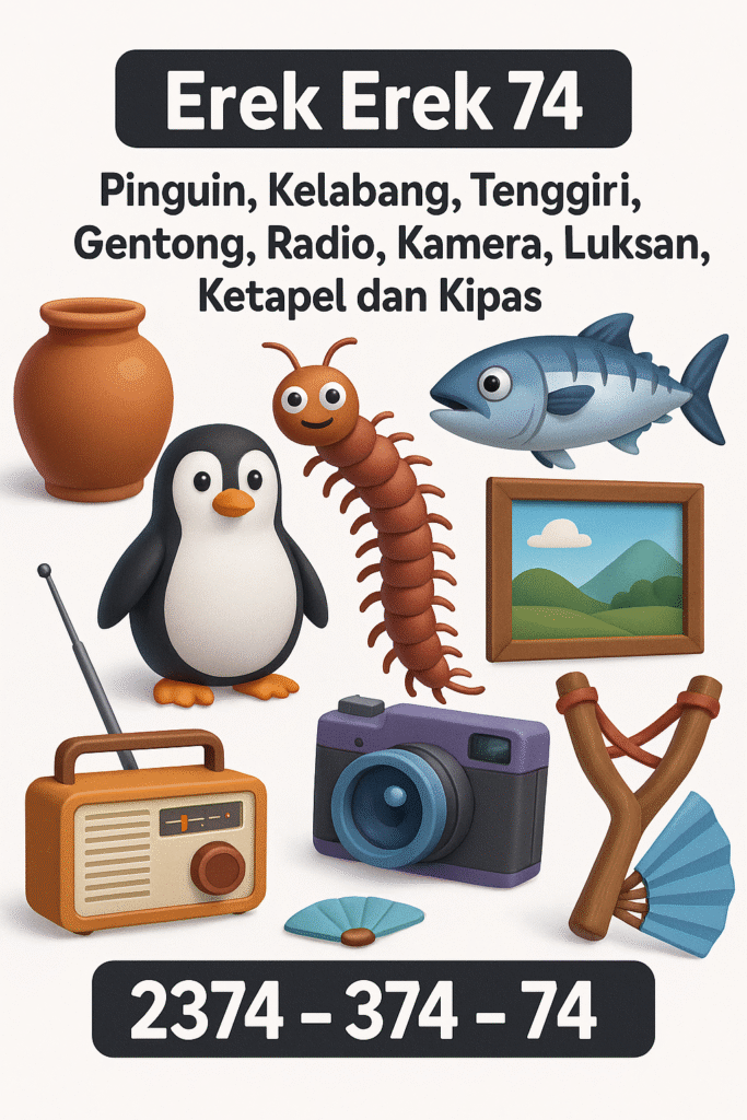 Terungkap Lengkap! Erek Erek 74 Pinguin & Kode Alam 234D: Makna, Simbol, dan Tafsir Mendalam