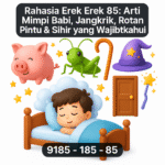 Rahasia Erek Erek 85: Arti Mimpi Babi, Jangkrik, Rotan, Pintu & Sihir yang Wajib Diketahui