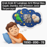 Erek Erek 87 Lengkap: Arti Mimpi Beo, Gajah, Domba, dan Primbon Jawa Terpercaya