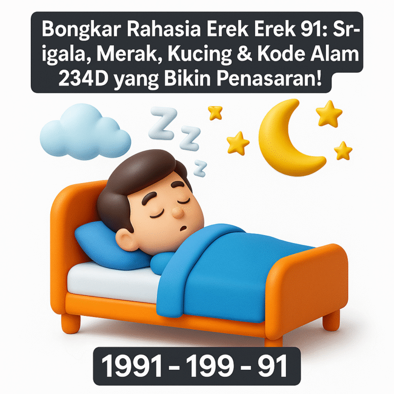 Bongkar Rahasia Erek Erek 91: Srigala, Merak, Kucing & Kode Alam 234D yang Bikin Penasaran!