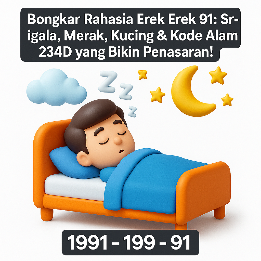 Bongkar Rahasia Erek Erek 91: Srigala, Merak, Kucing & Kode Alam 234D yang Bikin Penasaran!