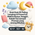 Erek Erek 92 Paling Lengkap & Powerful: Makna Buaya, Tenggiri, Kakak Tua sampai Preman yang Jarang Dibahas