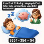 Erek Erek 93 Paling Lengkap & Viral: Tafsir Babi sampai Guru yang Bikin Penasaran