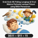 Erek Erek 95 Paling Lengkap & Viral: Makna Perkutut sampai Petani yang Bikin Penasaran