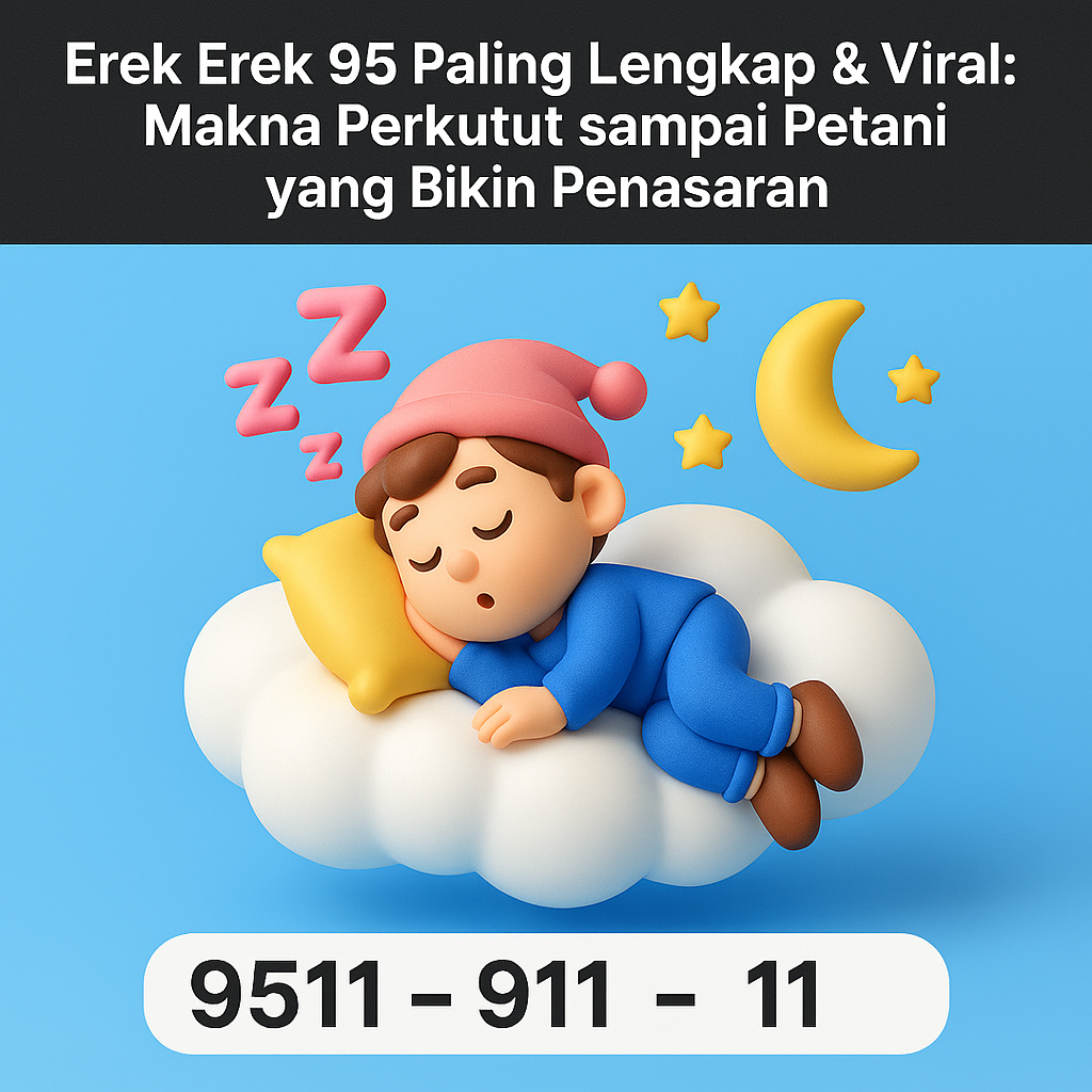 Erek Erek 95 Paling Lengkap & Viral: Makna Perkutut sampai Petani yang Bikin Penasaran
