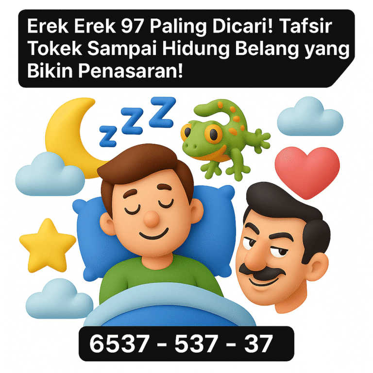 Erek Erek 97 Paling Dicari! Tafsir Tokek Sampai Hidung Belang yang Bikin Penasaran