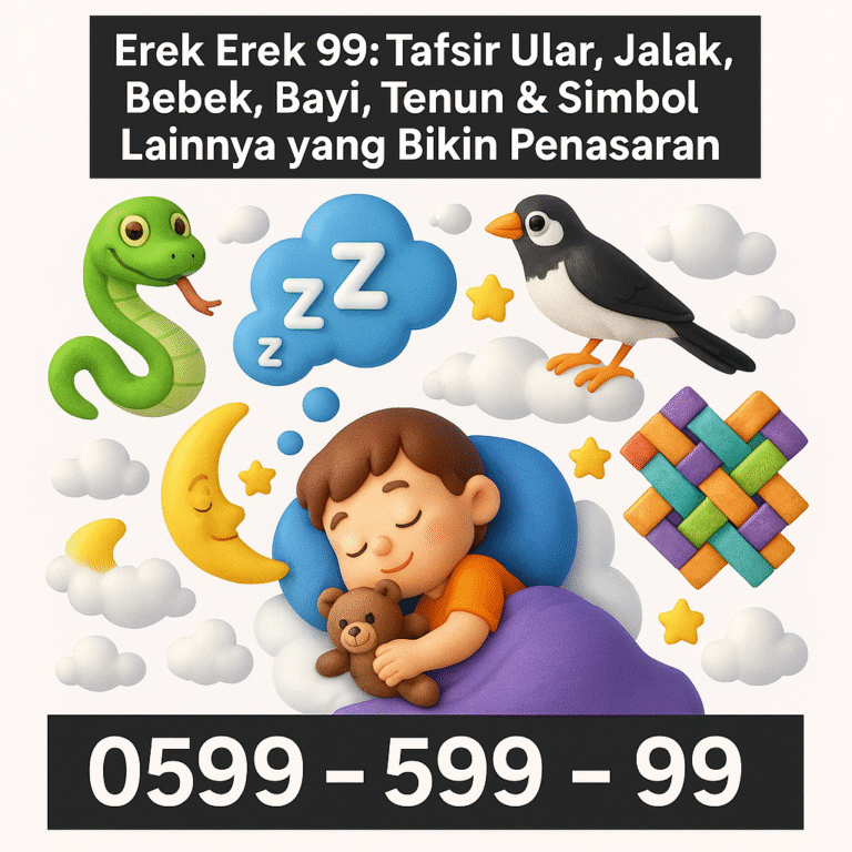 Erek Erek 99: Tafsir Ular, Jalak, Bebek, Bayi, Tenun & Simbol Lainnya yang Bikin Penasaran