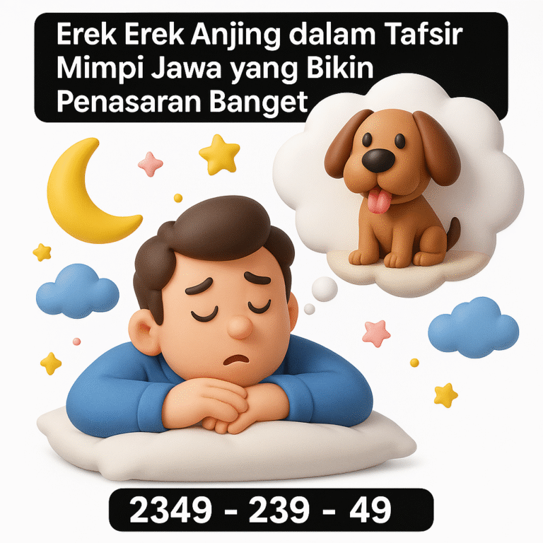 Erek Erek Anjing dalam Tafsir Mimpi Jawa yang Bikin Penasaran Banget