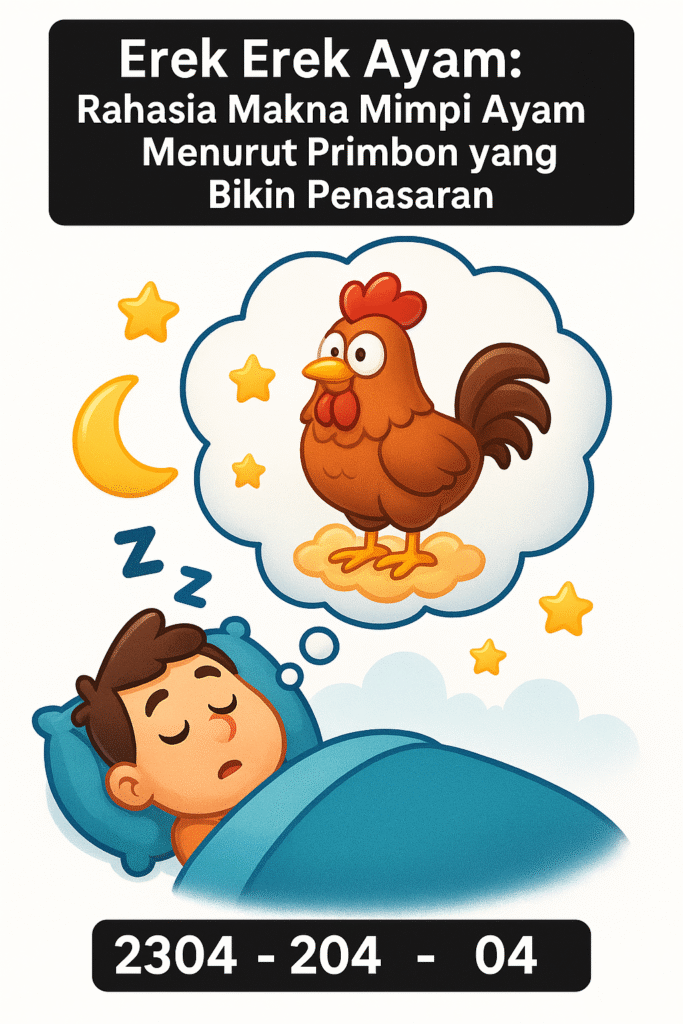 Erek Erek Ayam: Rahasia Makna Mimpi Ayam Menurut Primbon yang Bikin Penasaran