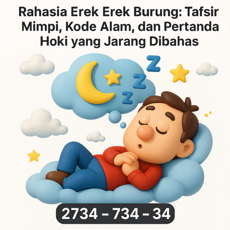 Rahasia Erek Erek Burung: Tafsir Mimpi, Kode Alam, dan Pertanda Hoki yang Jarang Dibahas