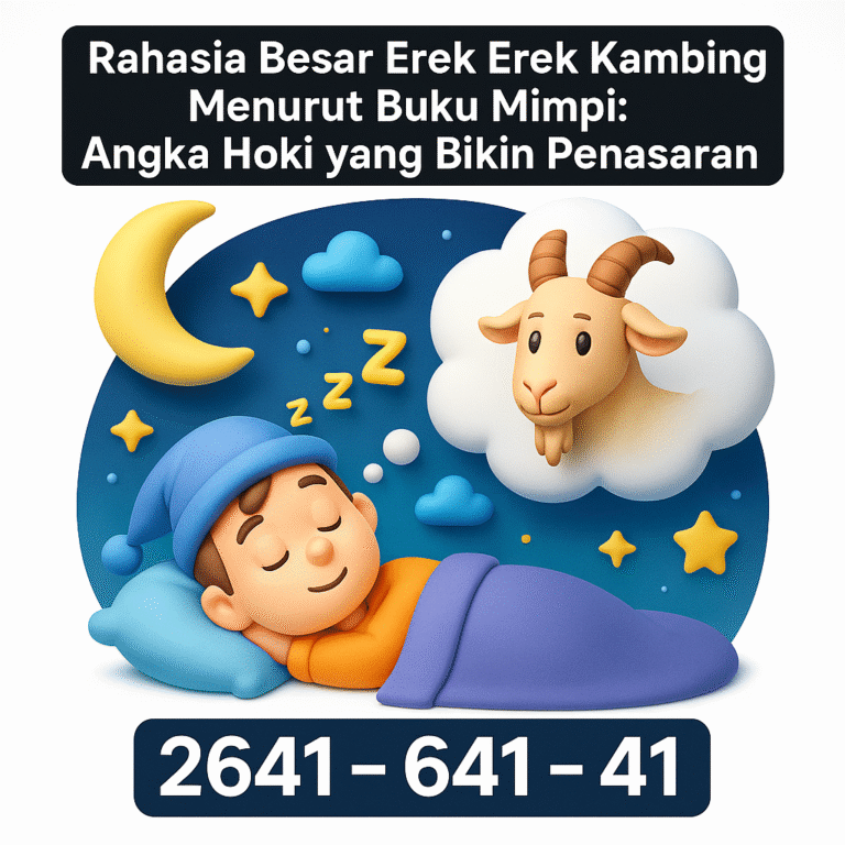 Rahasia Besar Erek Erek Kambing Menurut Buku Mimpi: Angka Hoki yang Bikin Penasaran
