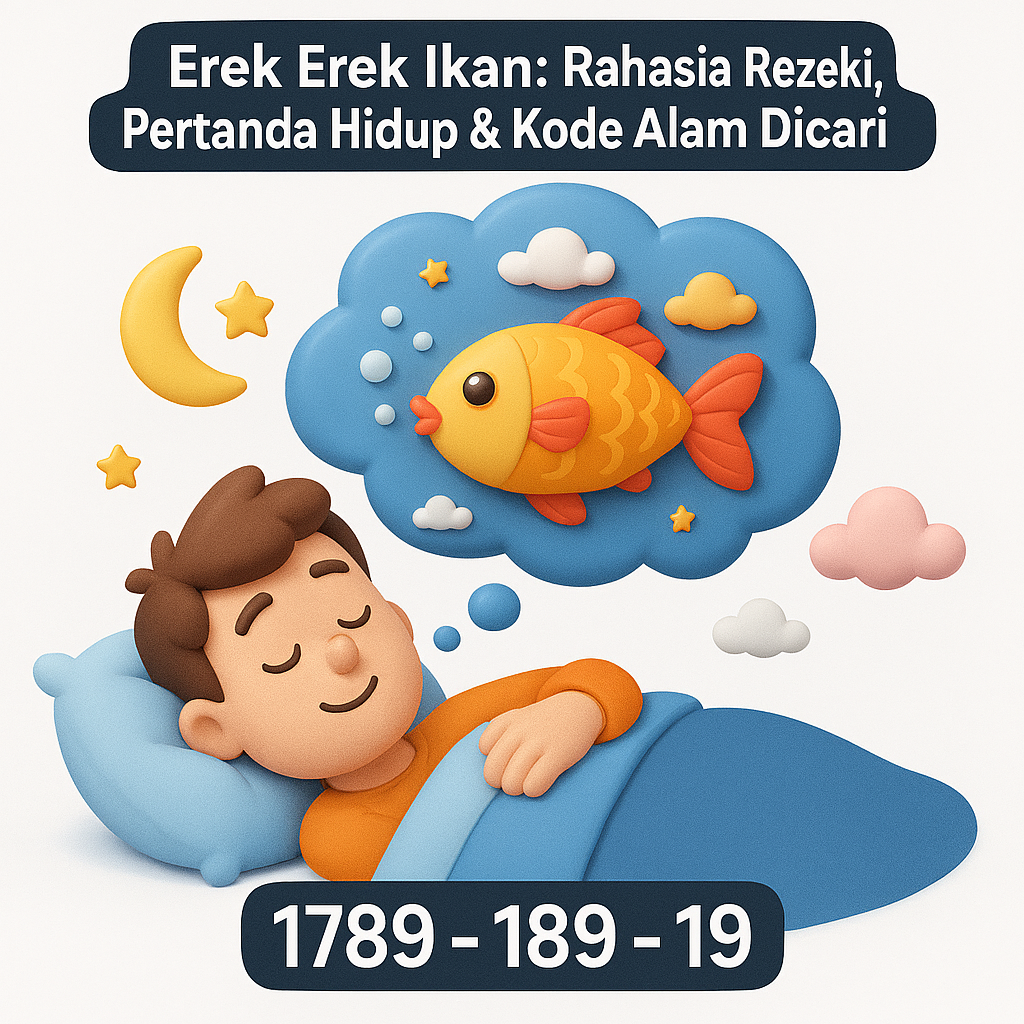 Erek Erek Ikan: Rahasia Rezeki, Pertanda Hidup & Kode Alam Paling Dicari