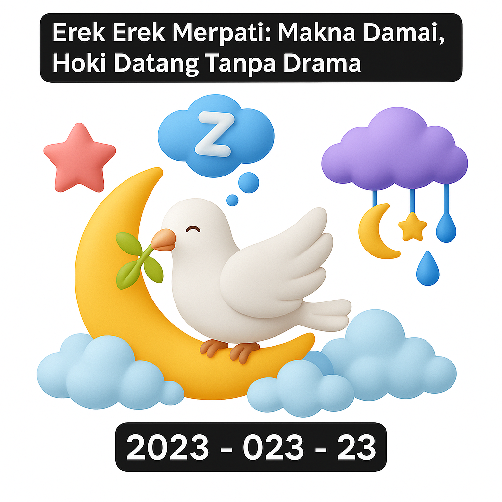 Erek Erek Merpati: Makna Damai, Hoki Datang Tanpa Drama