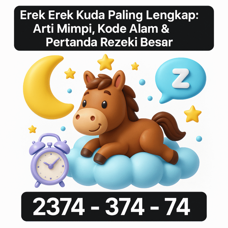 Erek Erek Kuda Paling Lengkap: Arti Mimpi, Kode Alam & Pertanda Rezeki Besar