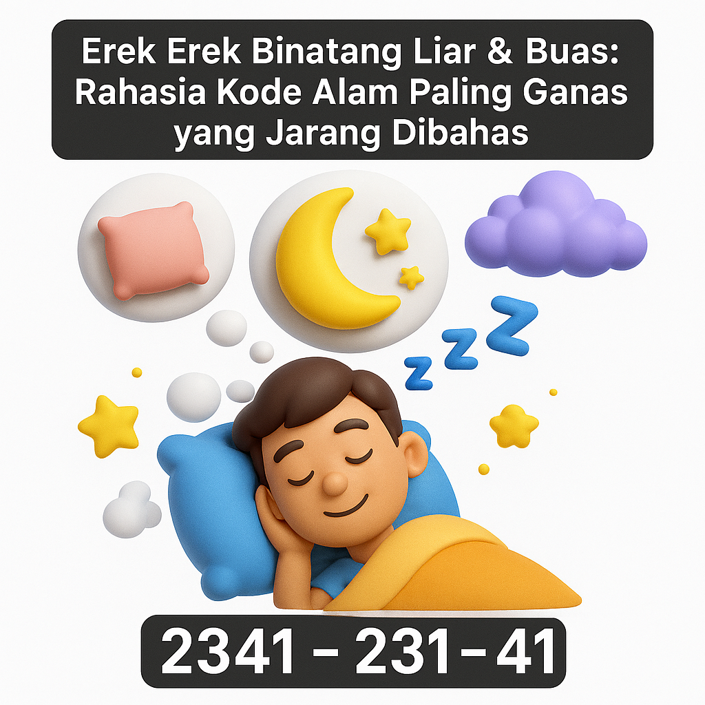 Erek Erek Binatang Liar & Buas: Rahasia Kode Alam Paling Ganas yang Jarang Dibahas