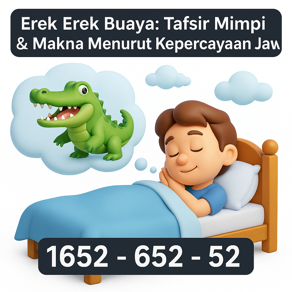 Erek Erek Buaya: Tafsir Mimpi & Makna Menurut Kepercayaan Jawa