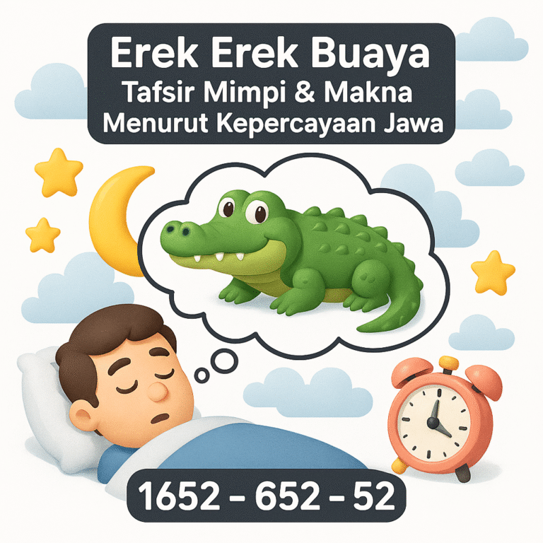 Erek Erek Buaya: Tafsir Mimpi & Makna Menurut Kepercayaan Jawa