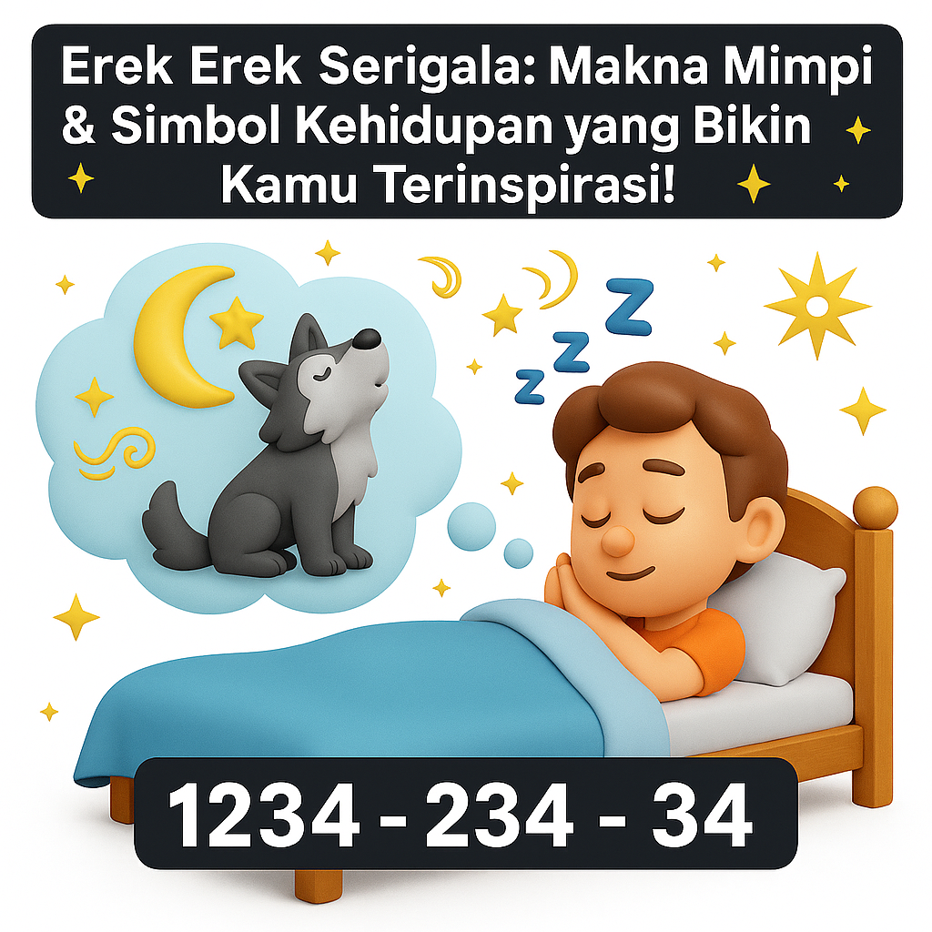 Erek Erek Serigala: Makna Mimpi & Simbol Kehidupan yang Bikin Kamu Terinspirasi!