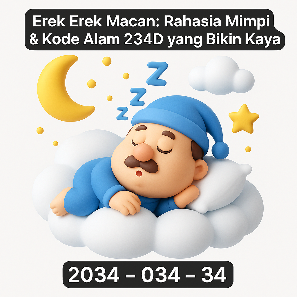 Erek Erek Macan: Rahasia Mimpi & Kode Alam 234D yang Bikin Kaya!