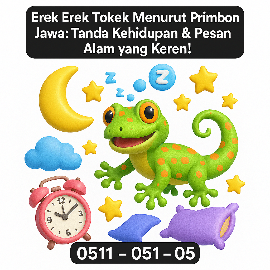 Erek Erek Tokek Menurut Primbon Jawa: Tanda Kehidupan & Pesan Alam yang Keren!