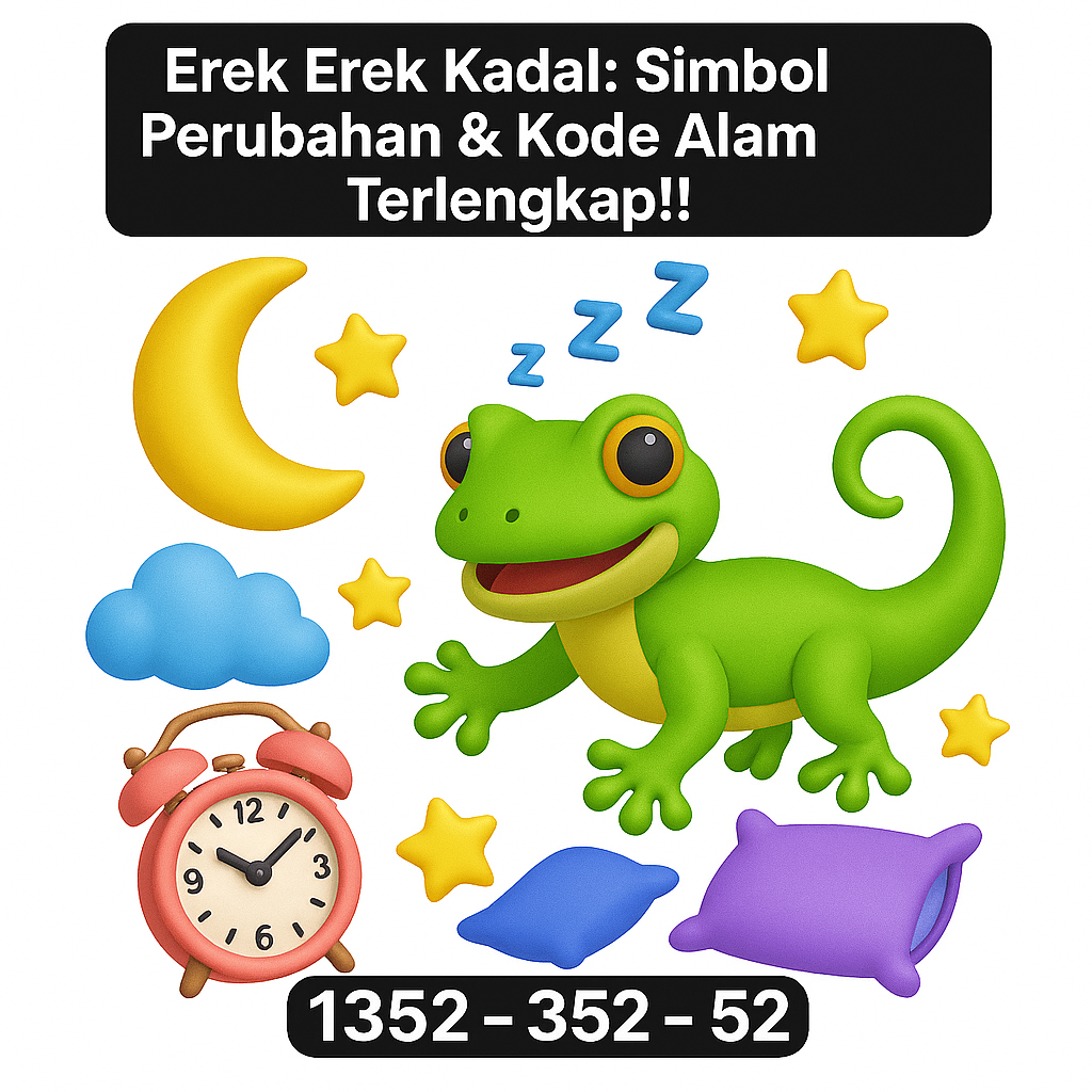 Erek Erek Kadal: Simbol Perubahan & Kode Alam Terlengkap!