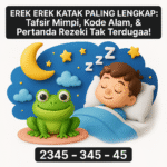 Erek Erek Katak Paling Lengkap: Tafsir Mimpi, Kode Alam, & Pertanda Rezeki Tak Terduga