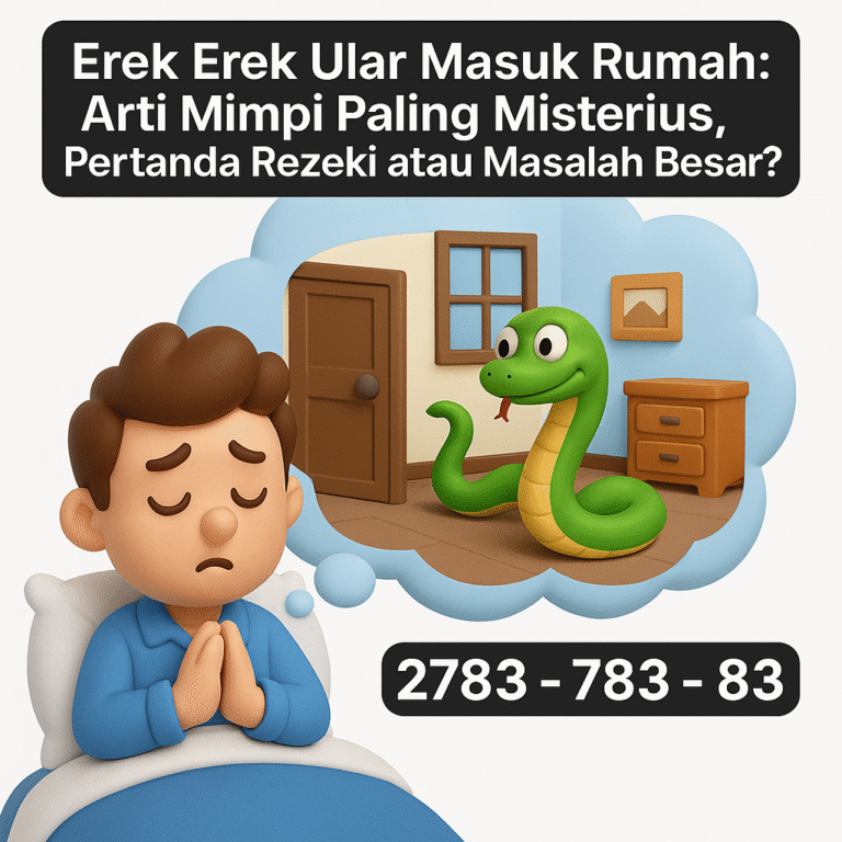 Erek Erek Ular Masuk Rumah: Arti Mimpi Paling Misterius, Pertanda Rezeki atau Masalah Besar?