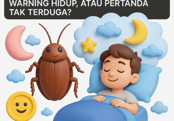 Terbongkar! Erek Erek Kecoa dalam Tafsir Jawa: Simbol Rezeki, Warning Hidup, atau Pertanda Tak Terduga?