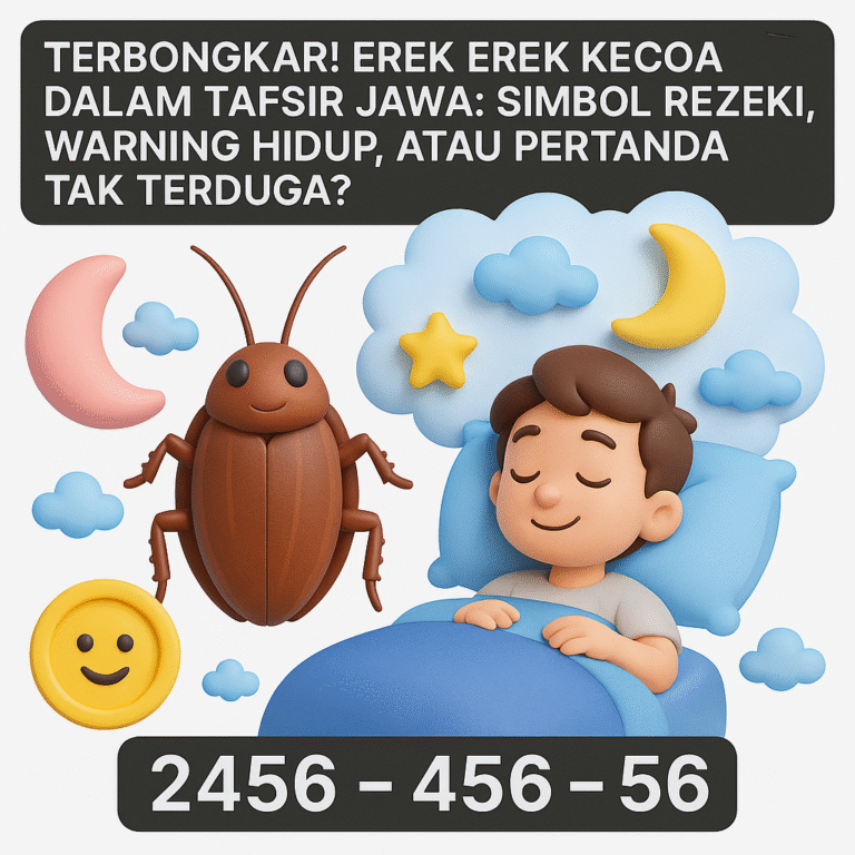 Terbongkar! Erek Erek Kecoa dalam Tafsir Jawa: Simbol Rezeki, Warning Hidup, atau Pertanda Tak Terduga?