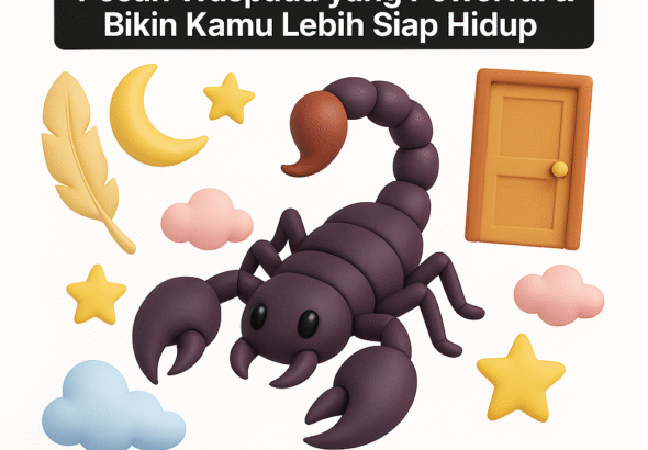 Erek Erek Kalajengking: Pesan Waspada yang Powerful & Bikin Kamu Lebih Siap Hidup