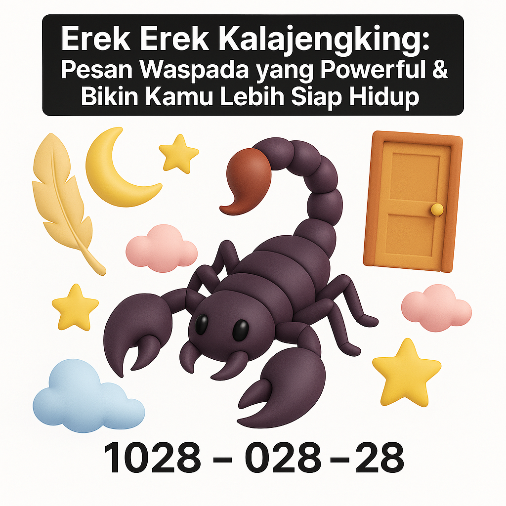 Erek Erek Kalajengking: Pesan Waspada yang Powerful & Bikin Kamu Lebih Siap Hidup