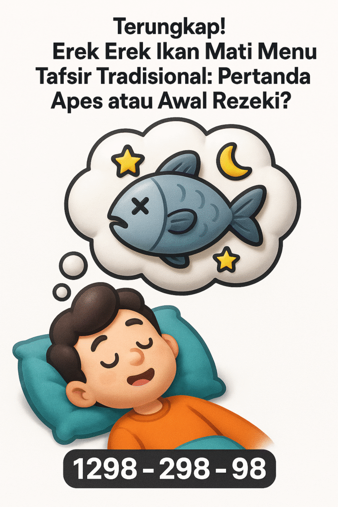 Terungkap! Erek Erek Ikan Mati Menurut Tafsir Tradisional: Pertanda Apes atau Awal Rezeki?