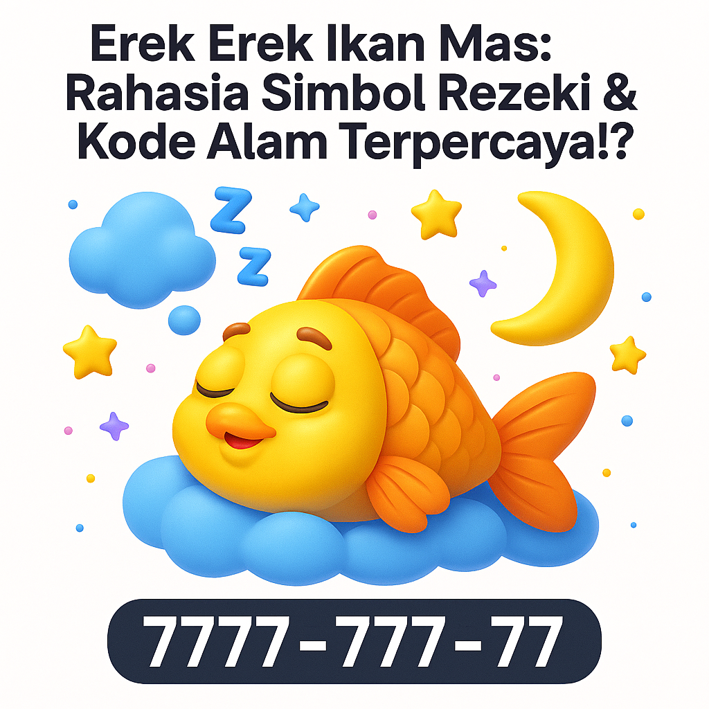 Erek Erek Ikan Mas: Rahasia Simbol Rezeki & Kode Alam Terpercaya!